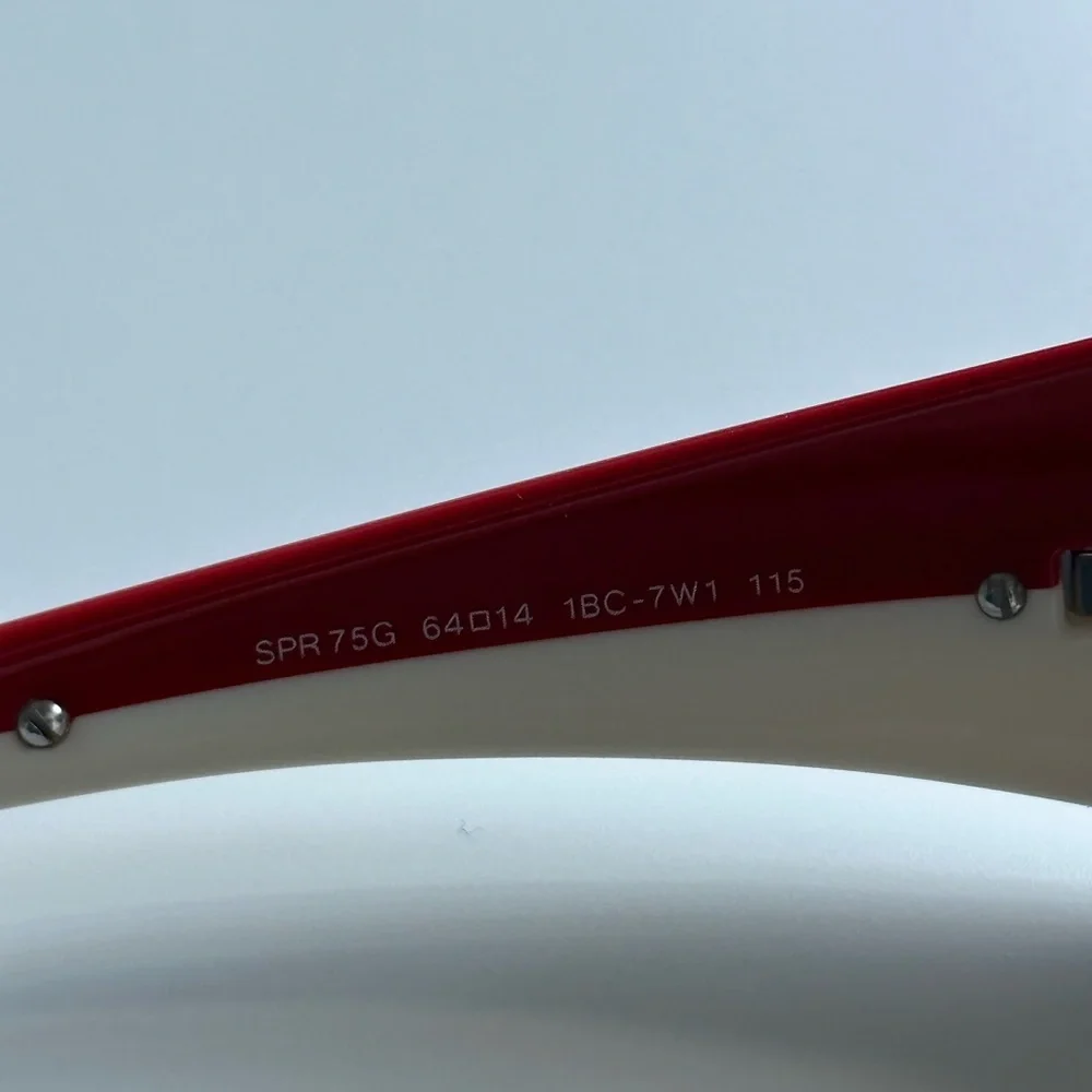 Vintage Prada Sport Sunglasses Red/White - Picture 5 of 9